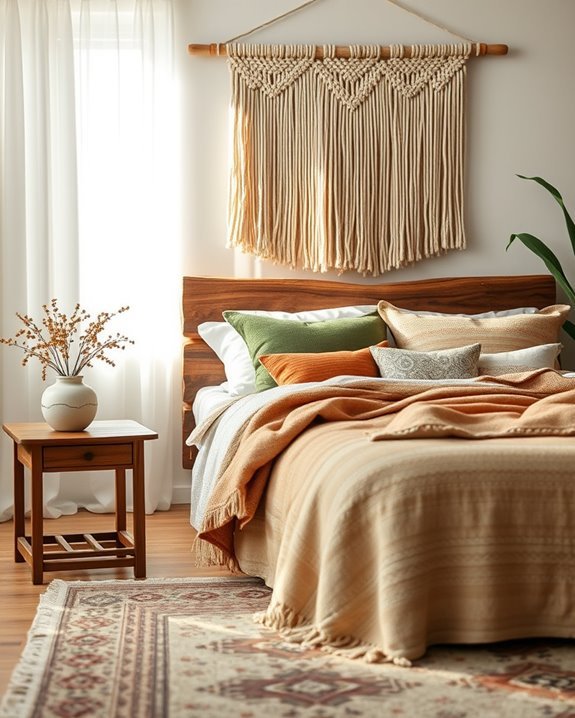 handmade decor elevates bedrooms