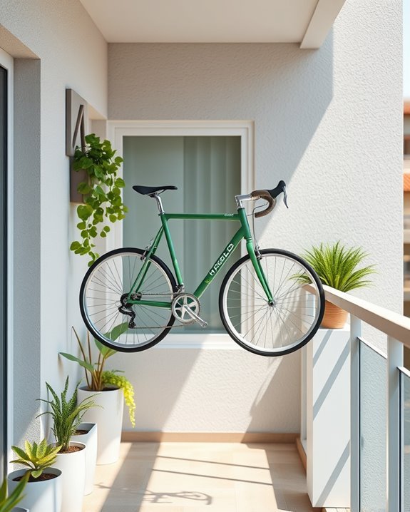 hanging bike storage solutions