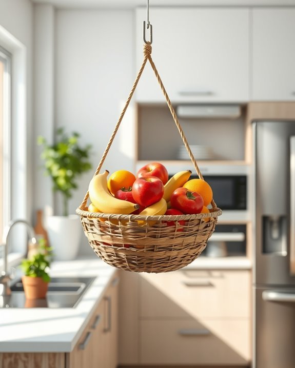 hanging fruit basket charm