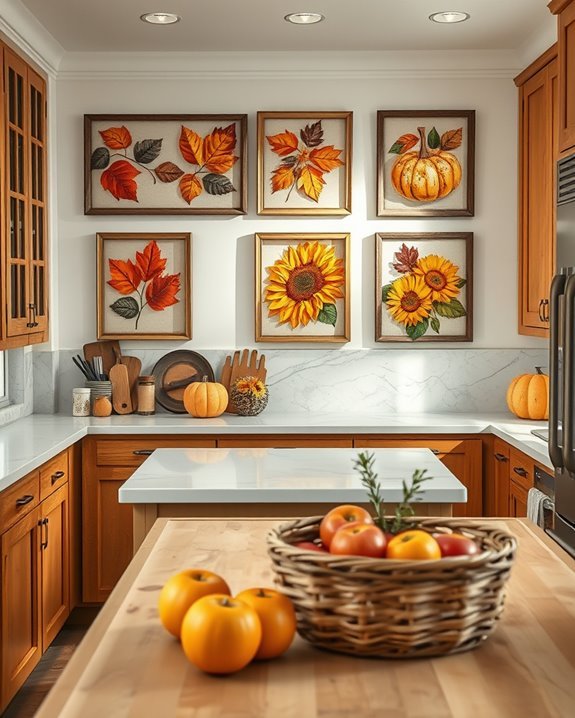 harvest themed wall decor