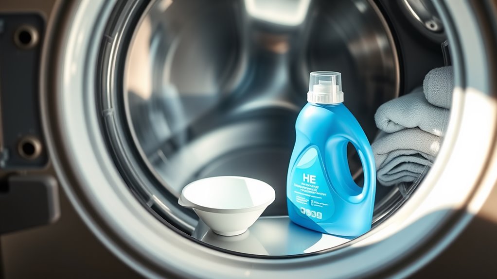 he soap in regular washer
