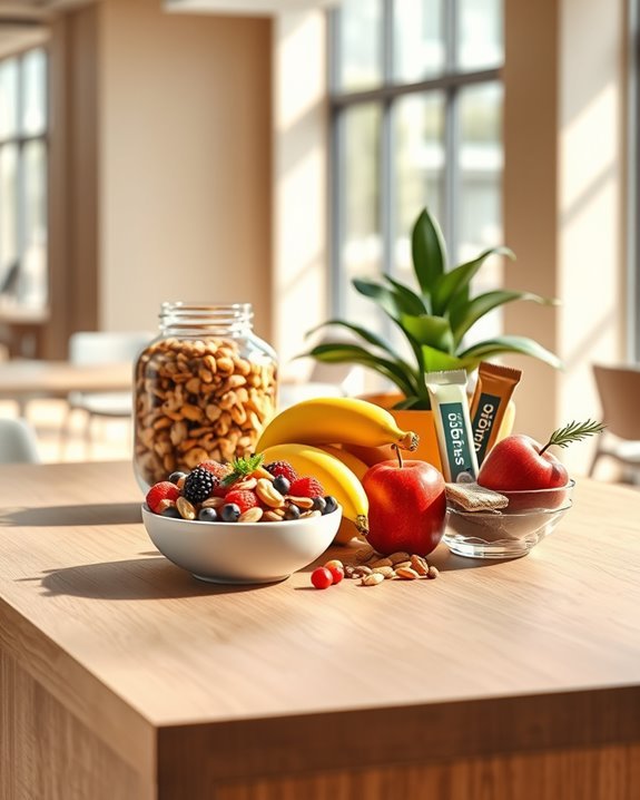 healthy snacks for teamwork