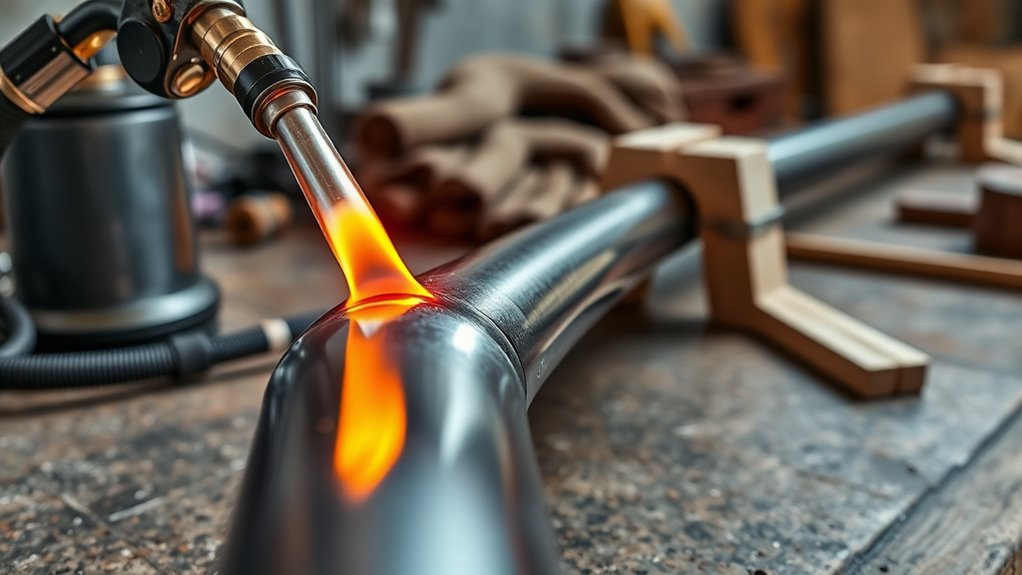 heat bending pipe techniques