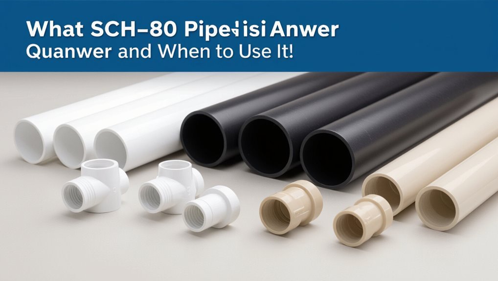 heavier walled higher pressure pipe