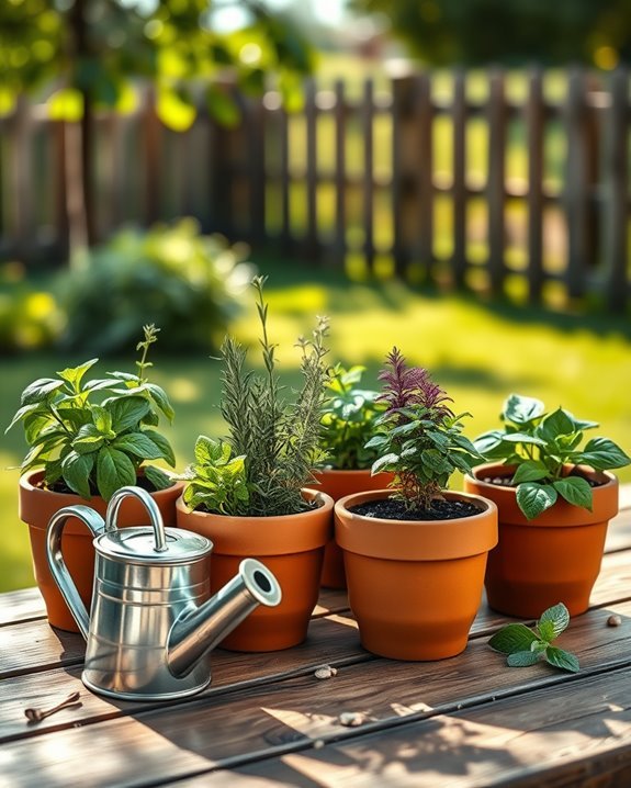 herb garden for cooking