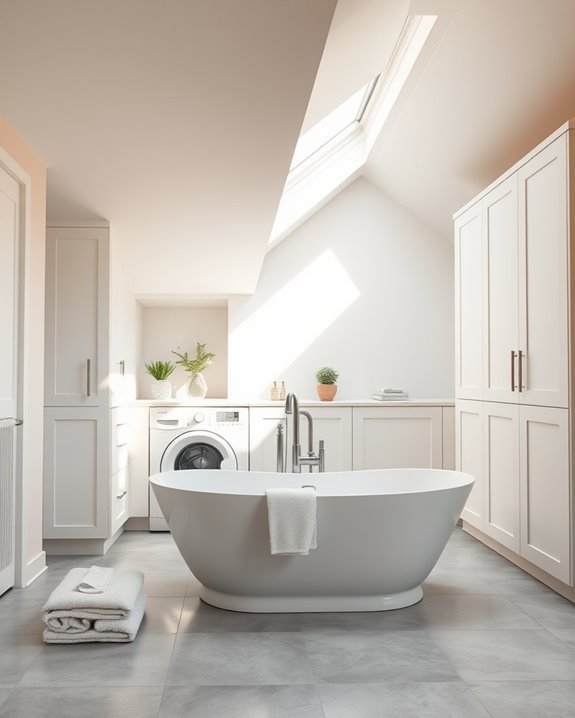 hidden laundry space solutions