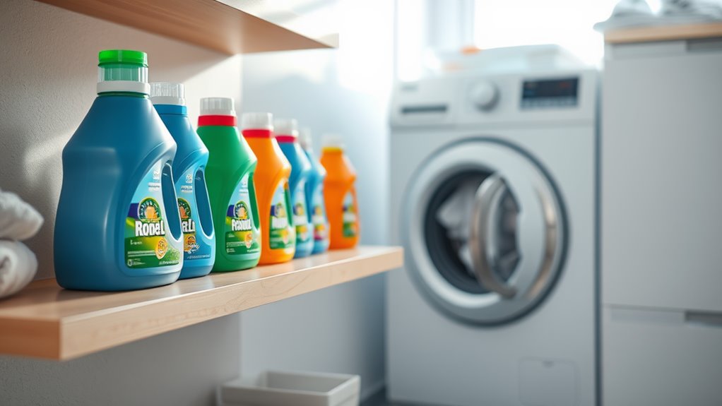 high efficiency laundry detergent selection