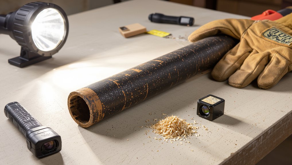 identify aging orangeburg pipes