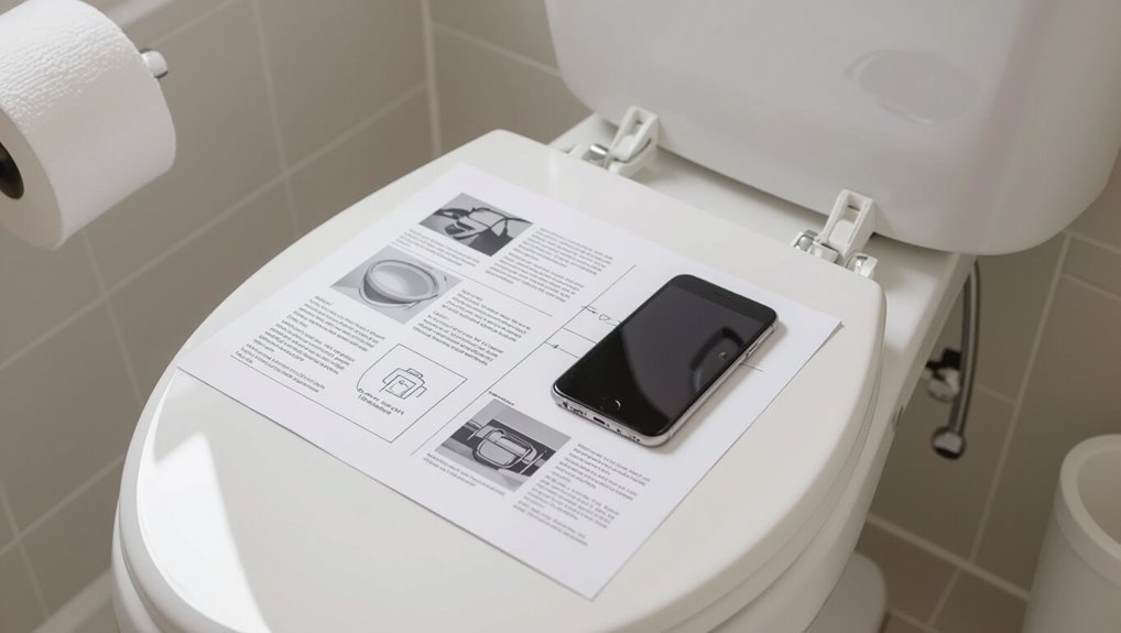 identify bidet installation details