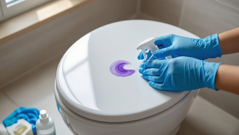 identify dye safe removal