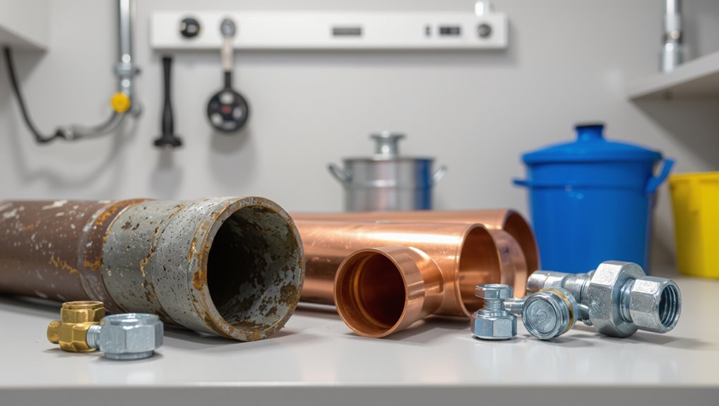 identify lead pipes and actions