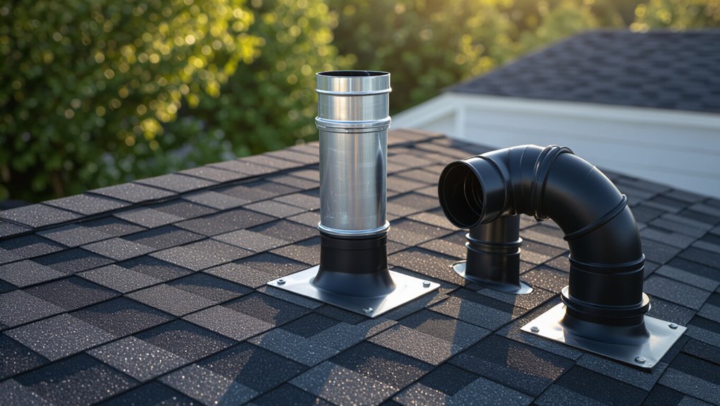 identify roof pipe type