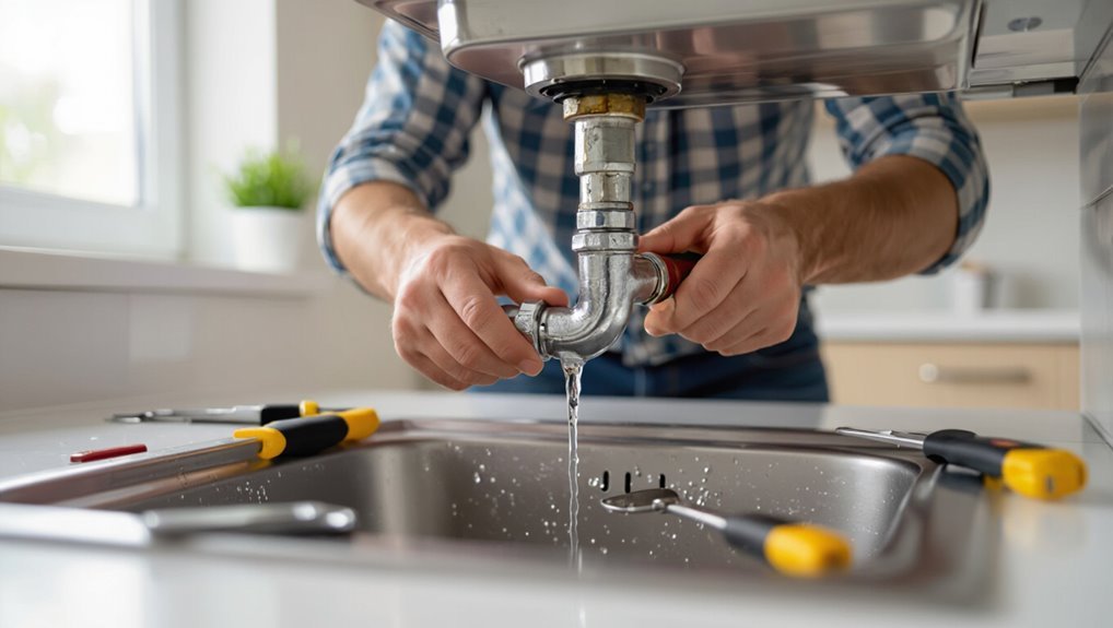 identifying and repairing leaks
