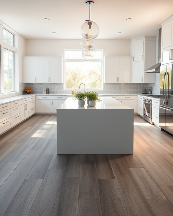 illuminate gray wood elegance