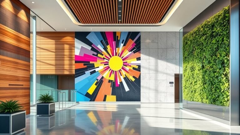 impressive corporate wall designs