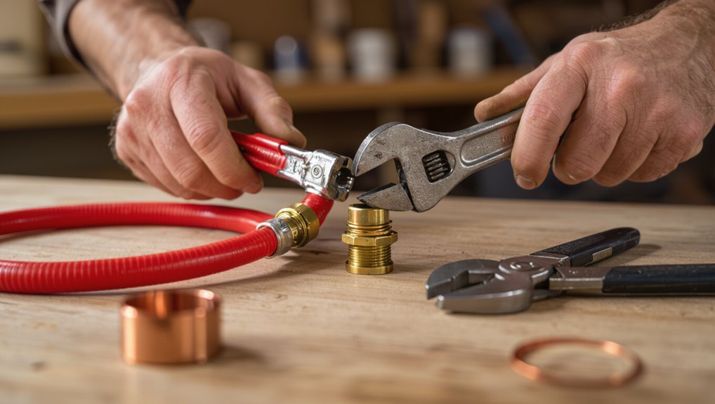 improvised crimping risks leaks