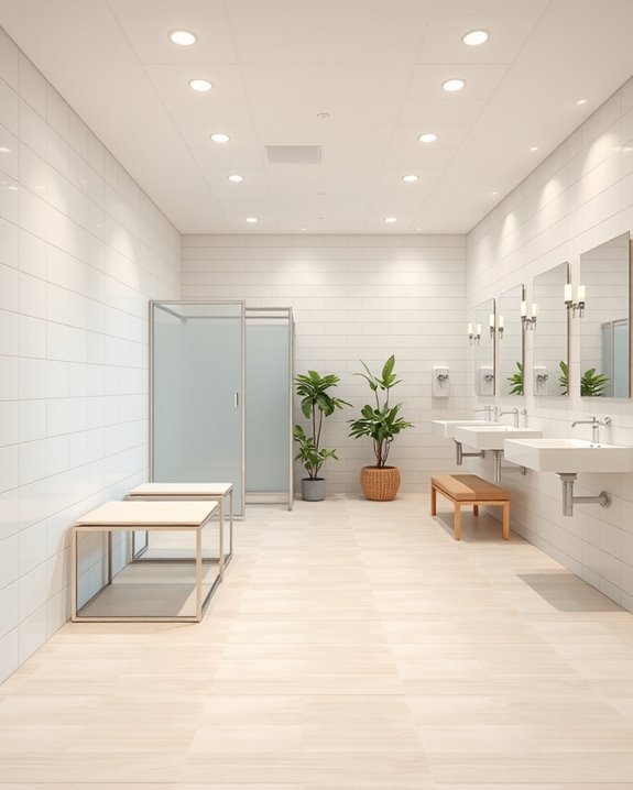 inclusive family restroom design