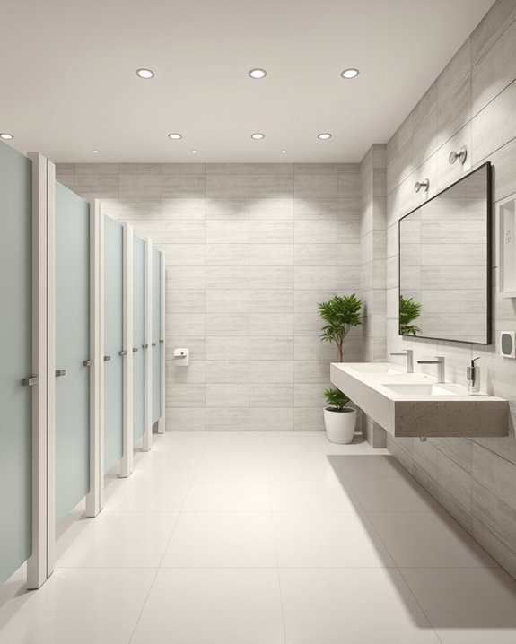 inclusive public restroom options