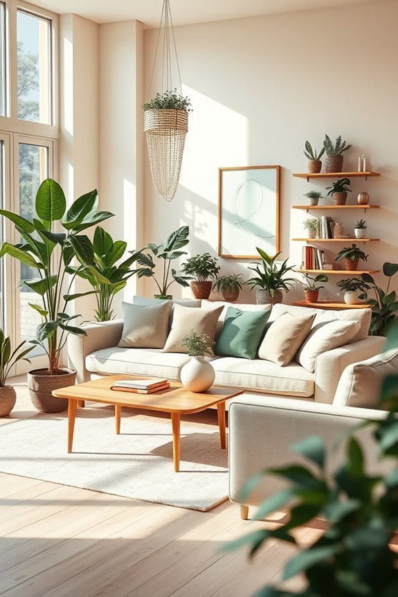 indoor plants enhance atmosphere
