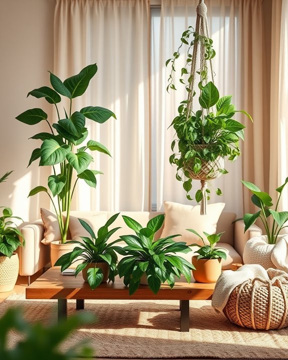 indoor plants enhance decor