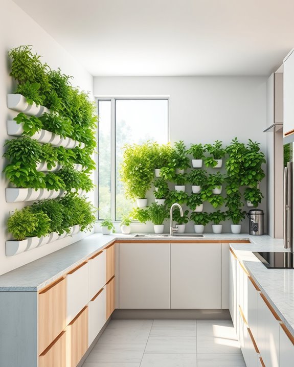 indoor vertical garden oasis