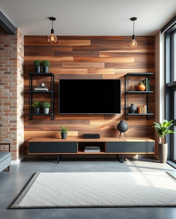 industrial accents enhance aesthetics