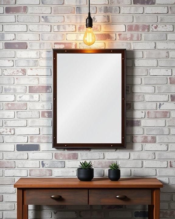 industrial chic mirror designs