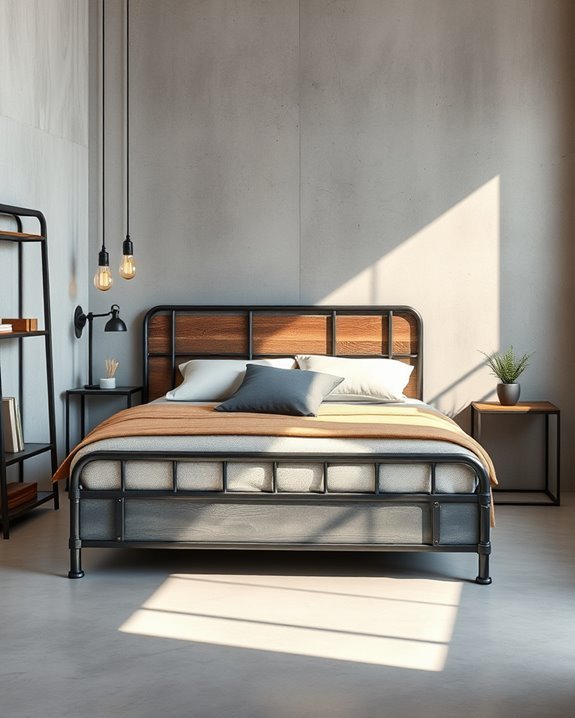 industrial chic space saver