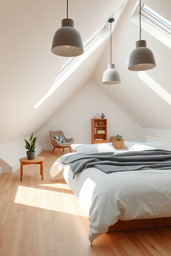 industrial concrete pendant lights