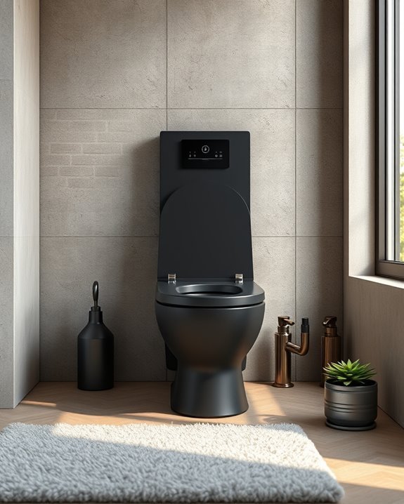 industrial urban bathroom design