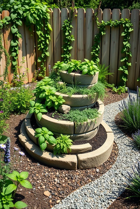innovative vertical herb garden