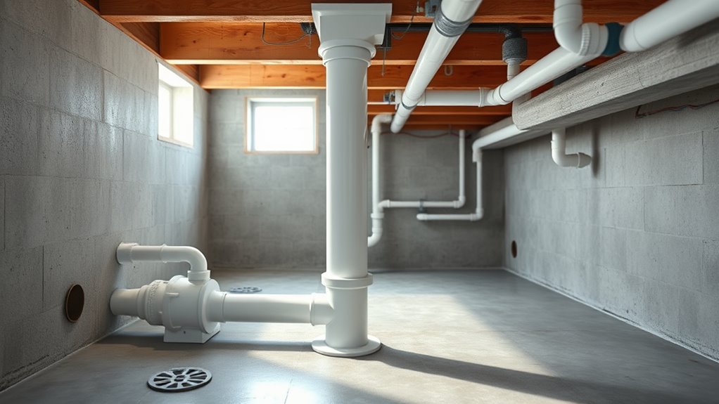 inspect pipe layout thoroughly