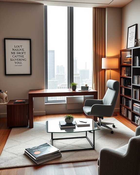 inspirational office quote displays