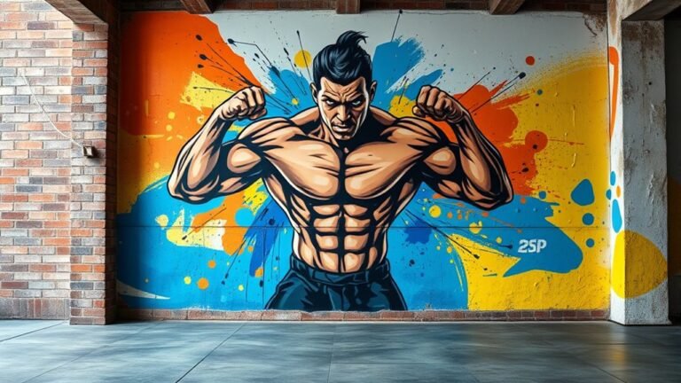 inspiring gym wall designs