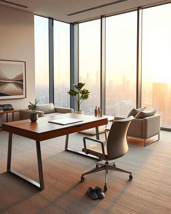 inspiring office scenic views