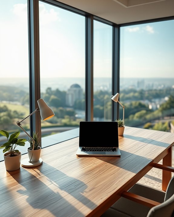 inspiring views enhance productivity