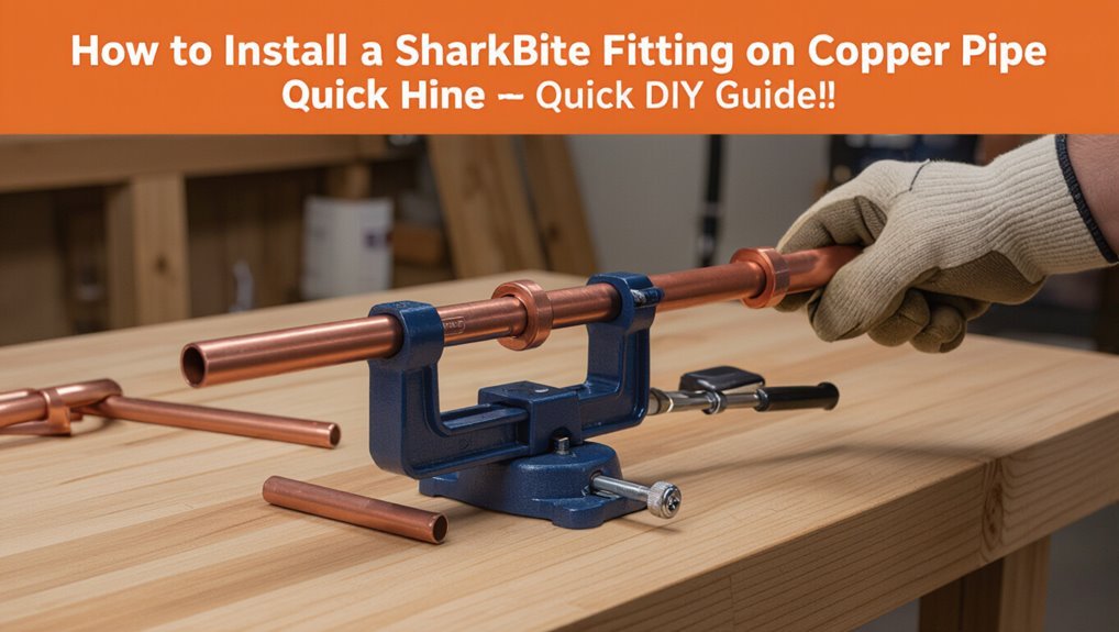 install sharkbite on copper