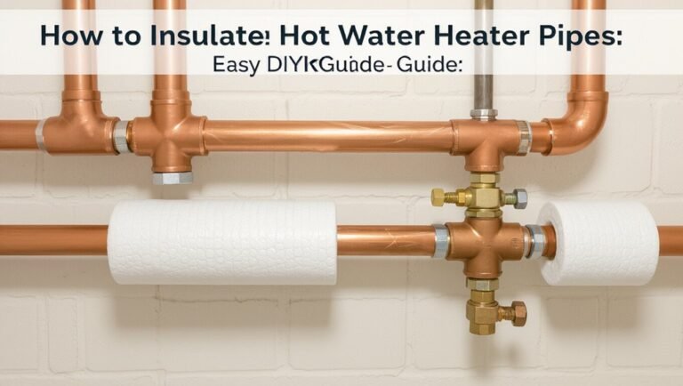 insulate hot water pipes