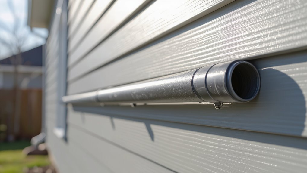 insulate single exposed pipe