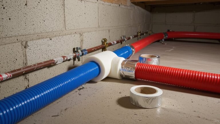insulating pex to prevent freezing