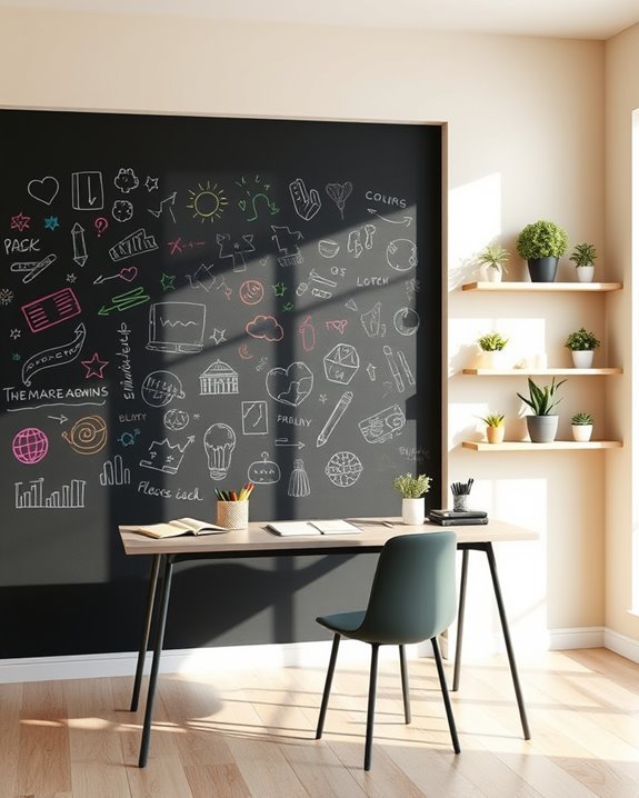 interactive creative wall space