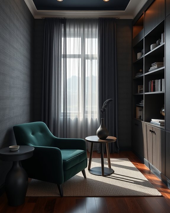 intimate dining room alcoves