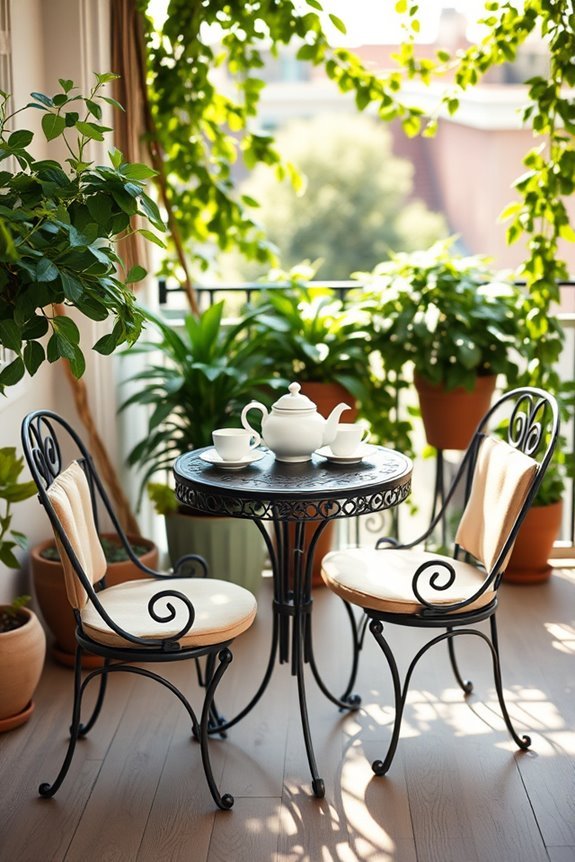 intimate elegant dining sets