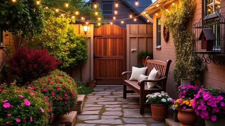 inviting backyard entrance designs