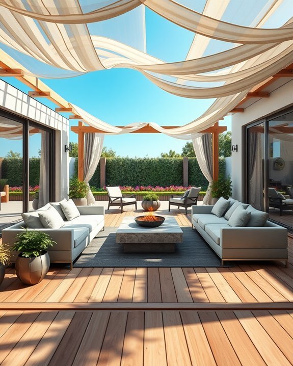 inviting outdoor living spaces