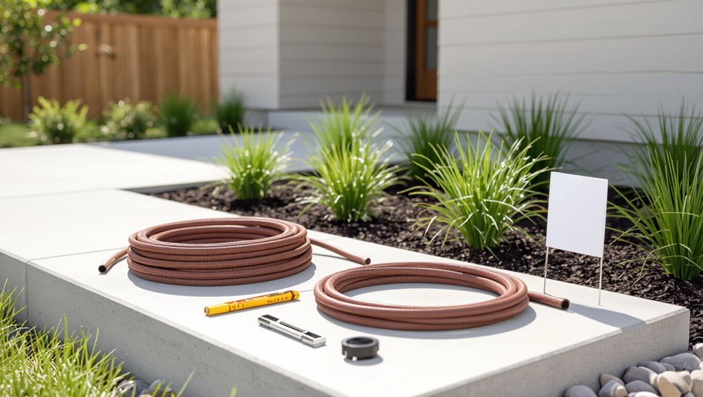 irrigation layout design options