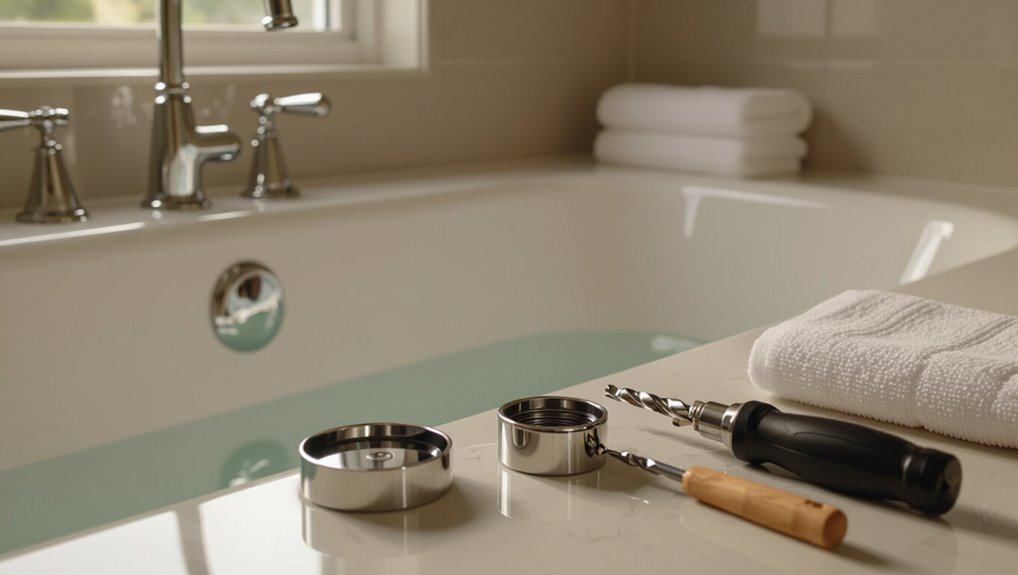 jet installation for bathtubs