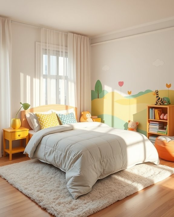 kid friendly guest bedroom features