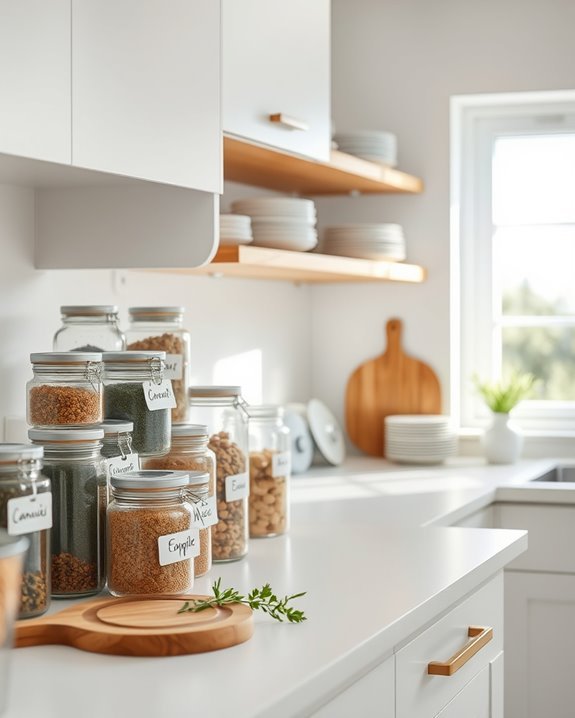 labeling for kitchen organization