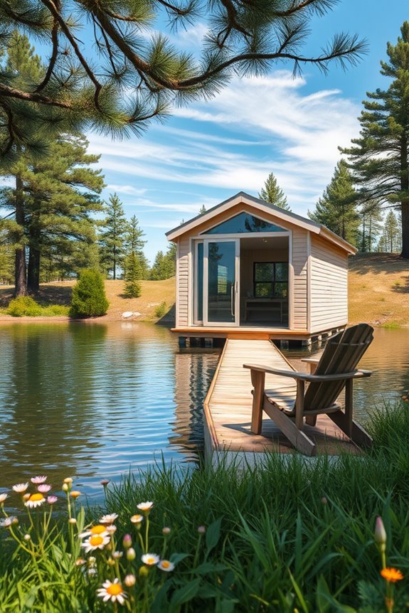 lakeside tranquility and serenity